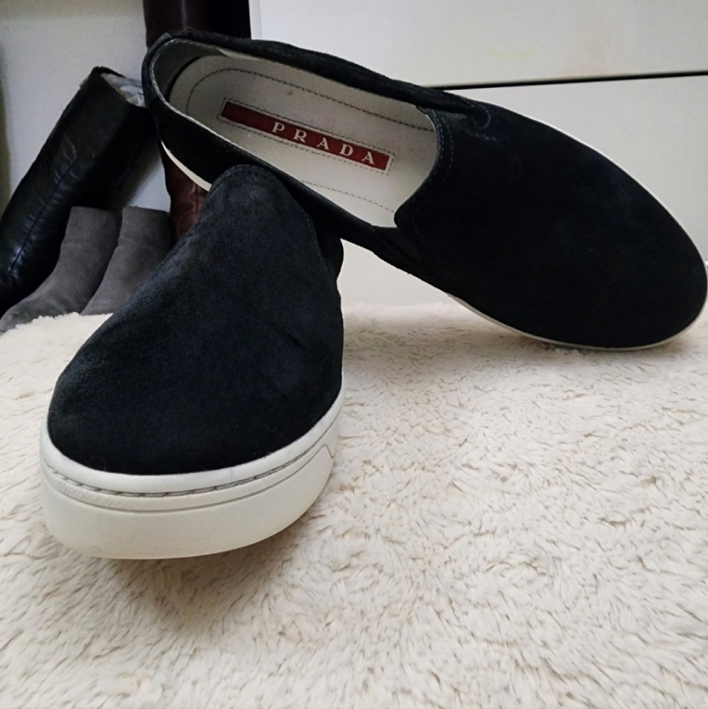 Authentic PRADA SLIP-ON SNEAKERS